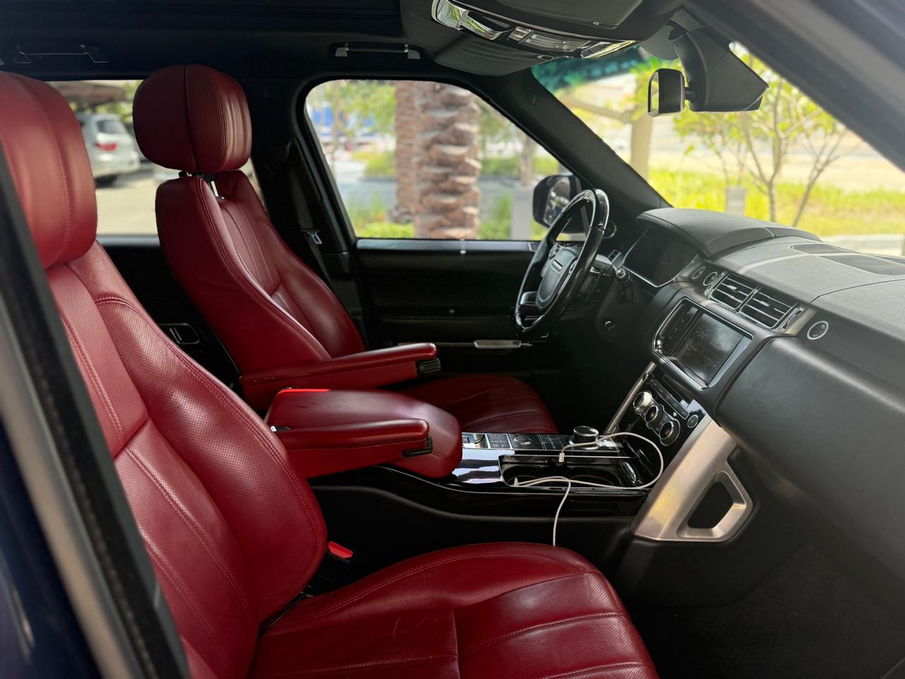Blau Land Rover Range Rover Vogue SE Supercharged 2016
